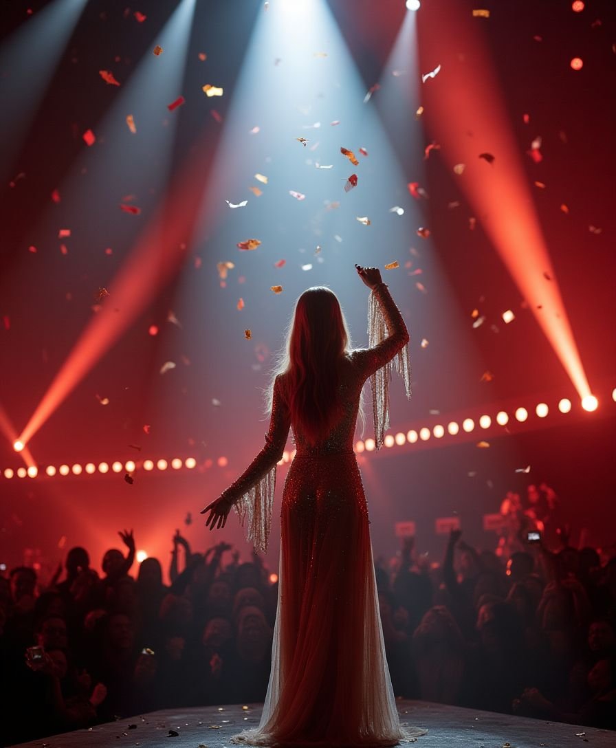 探寻流行文化中的丰满魅力她的胸部成为关注焦点